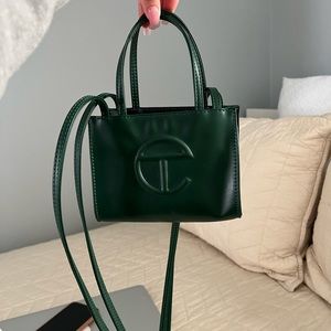 Small Dark Olive Telfar Bag